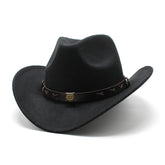 Men’s European & American Style Western Cowboy Hat – Modern Cross-Border Fashion